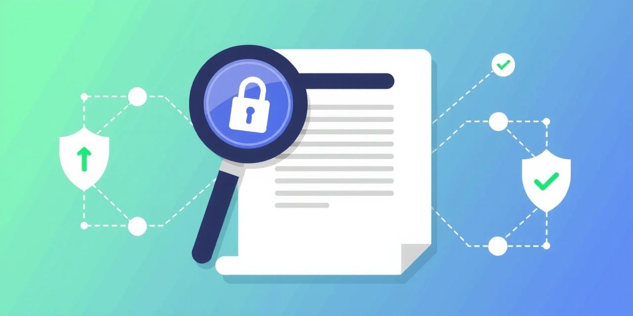 Ilustrace smlouvy a digitálního zabezpečení